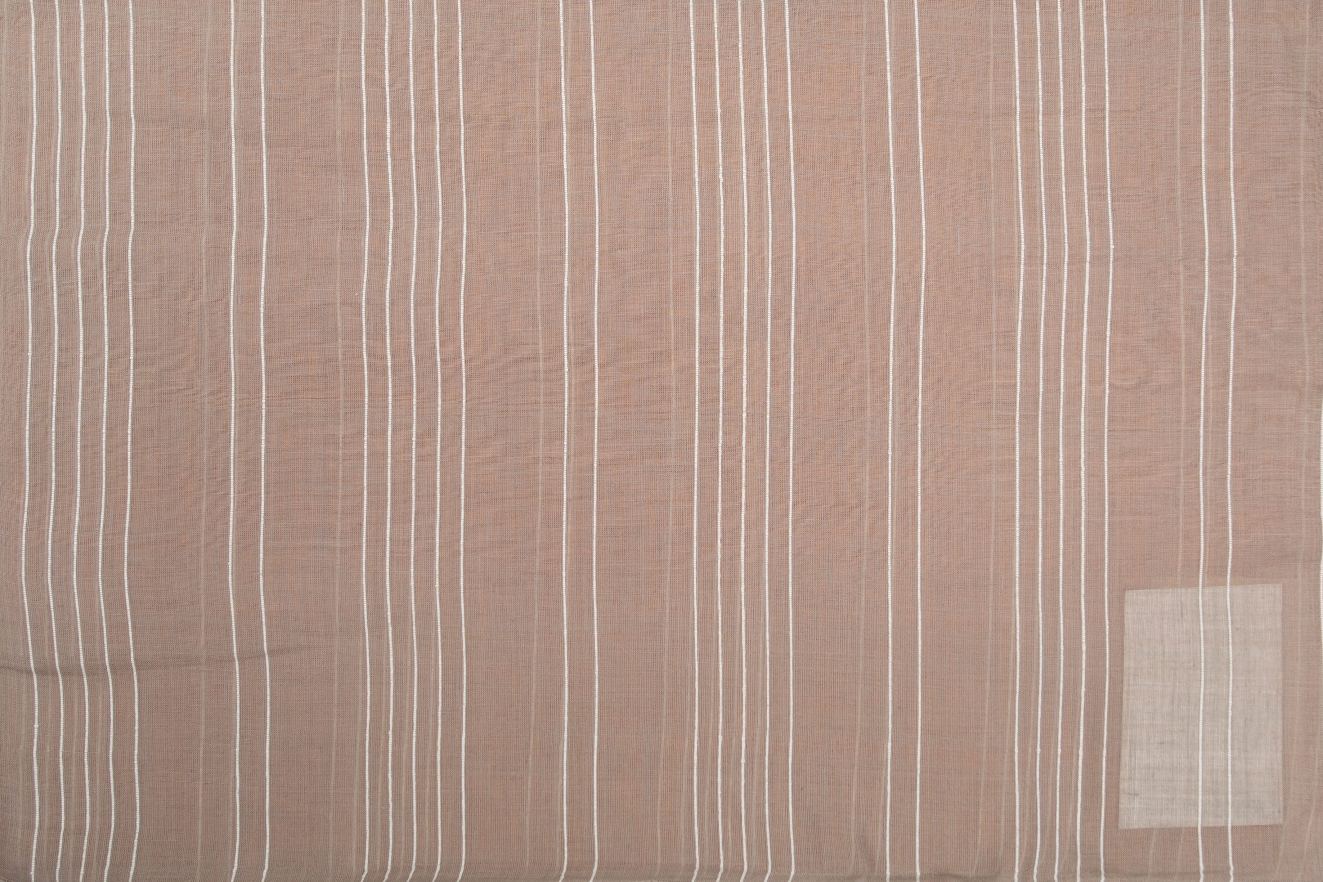 Greenwich Stripes Pebble Fabric | Premium 100% COTTON Material