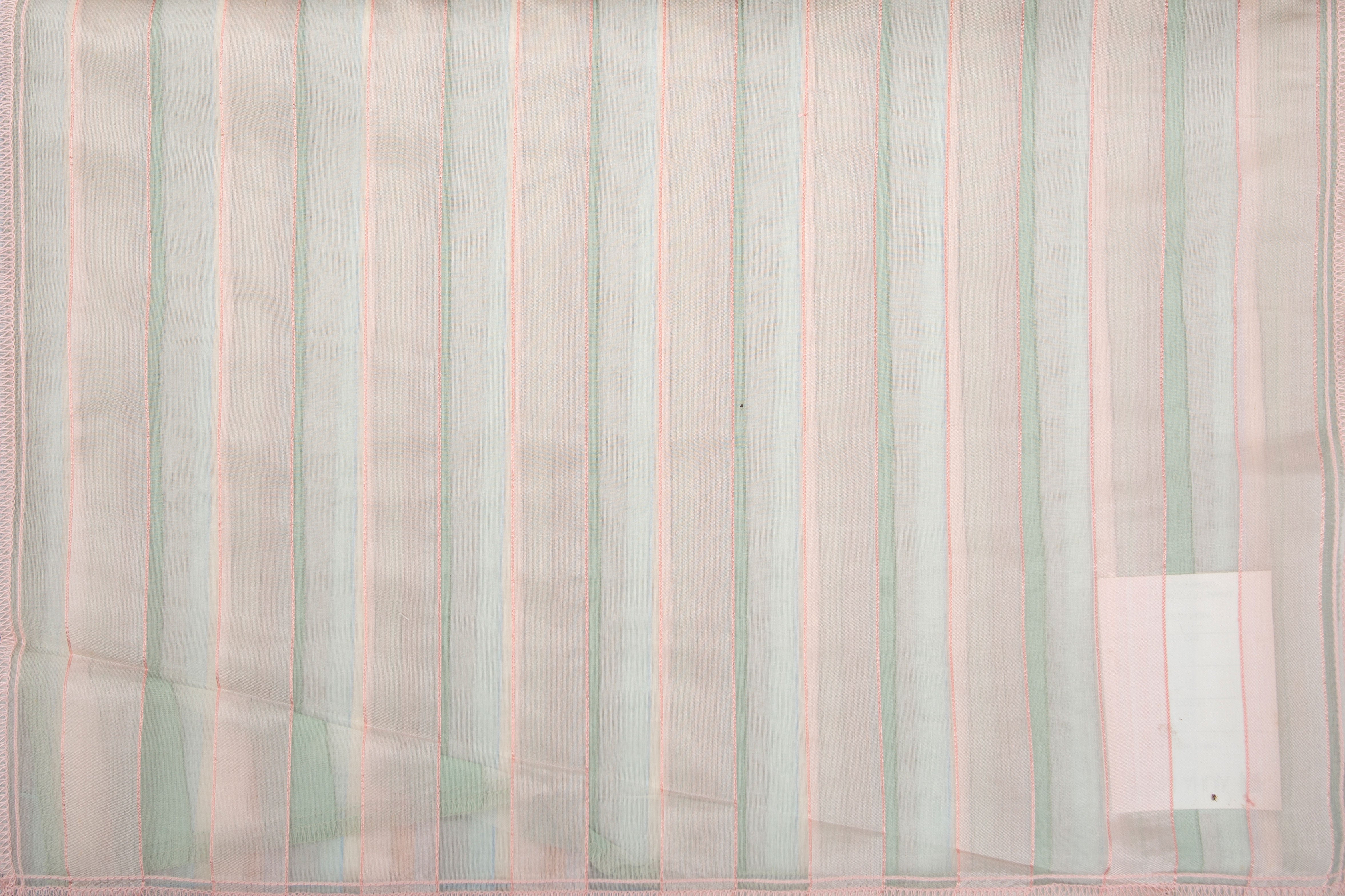 Chantal Stripes Pink Fabric | Premium 100% SILK Material