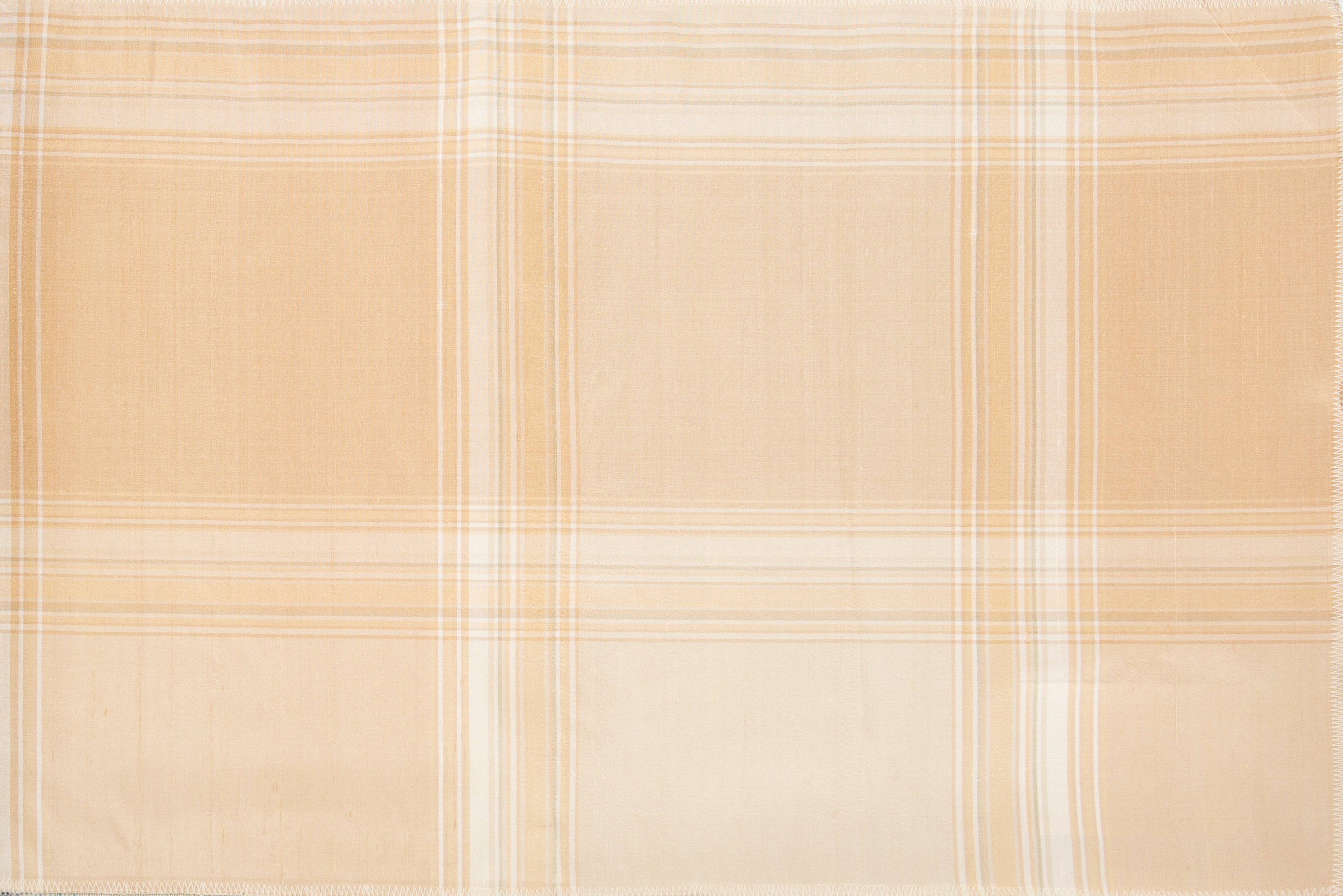 Downtown Plaid Apple Blossom 1 By 1 Fabric | Premium 100% Silk Material