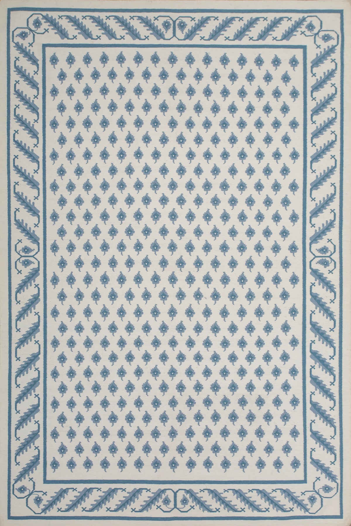 Carlton Smoke Woollen Dhurrie Super Zaminda