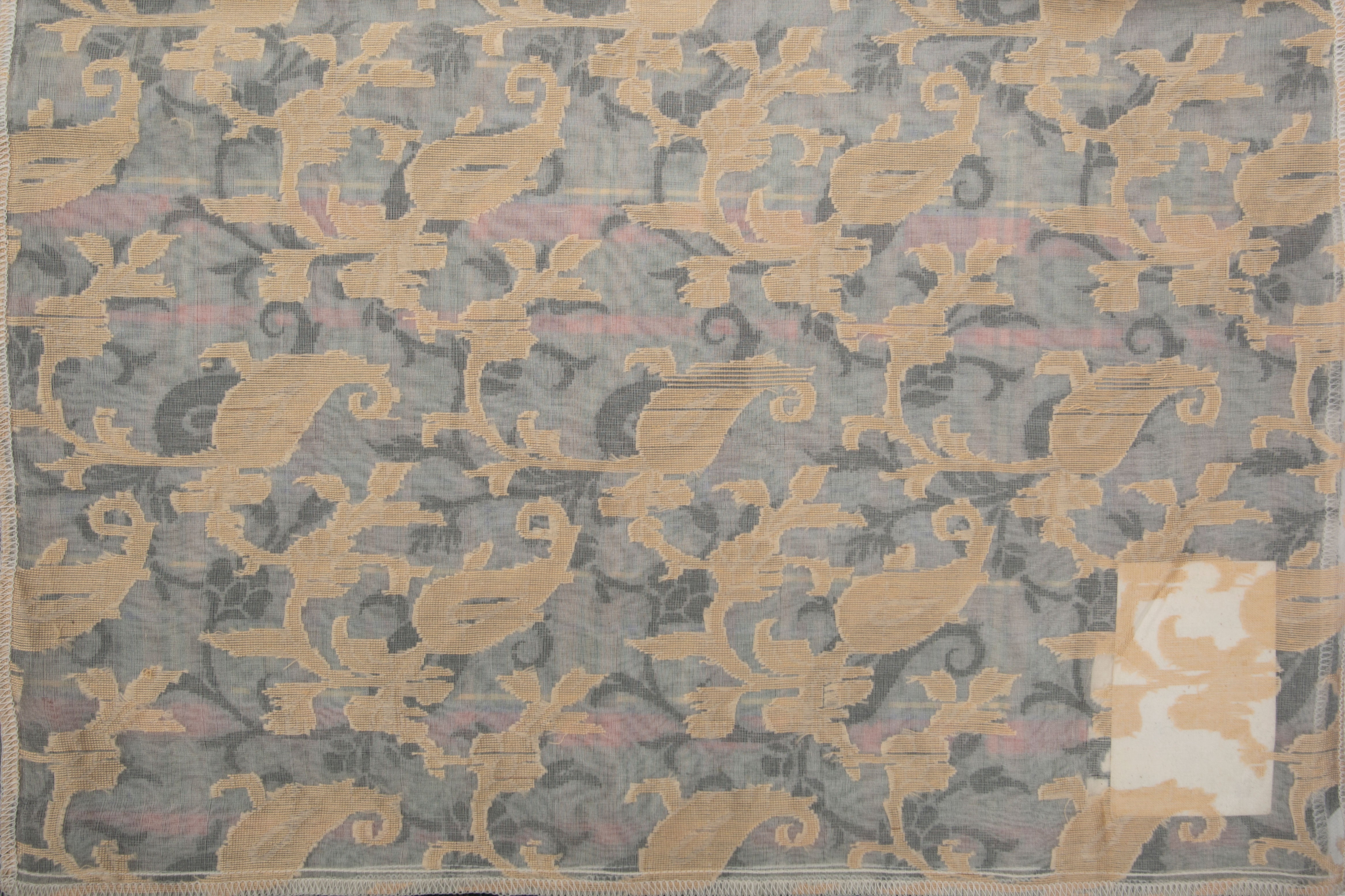 Paisley Mellow Buff Fabric | Premium 67% VISCOSE CUTWORK + 33% SILK BY WEIGHT Material