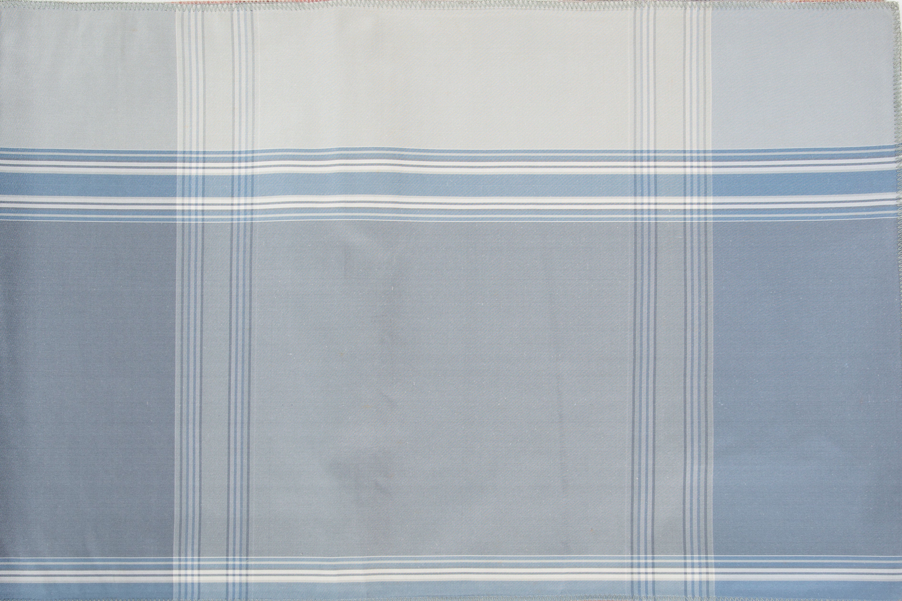 Southern Cross Blue Agenda Fabric | Premium 100% SILK Material